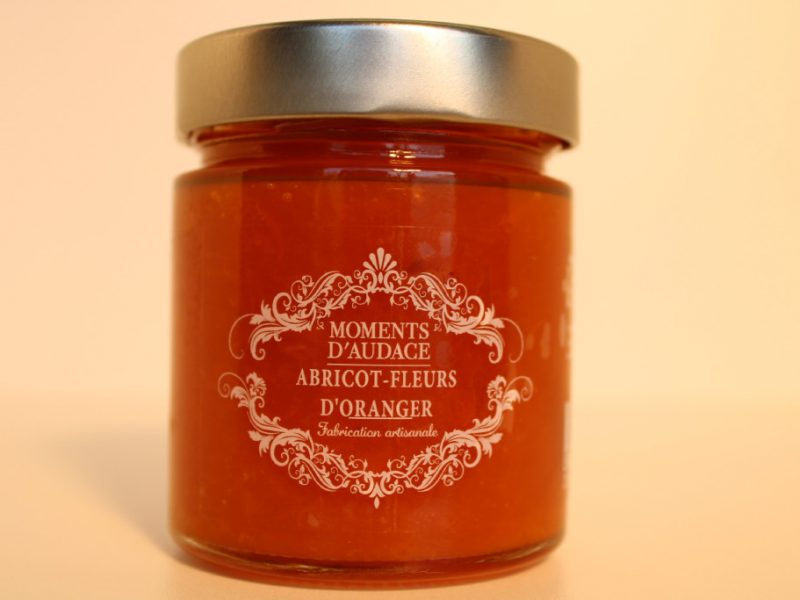 Confiture Abricot - Fleurs d'Orange - Moments d'audace