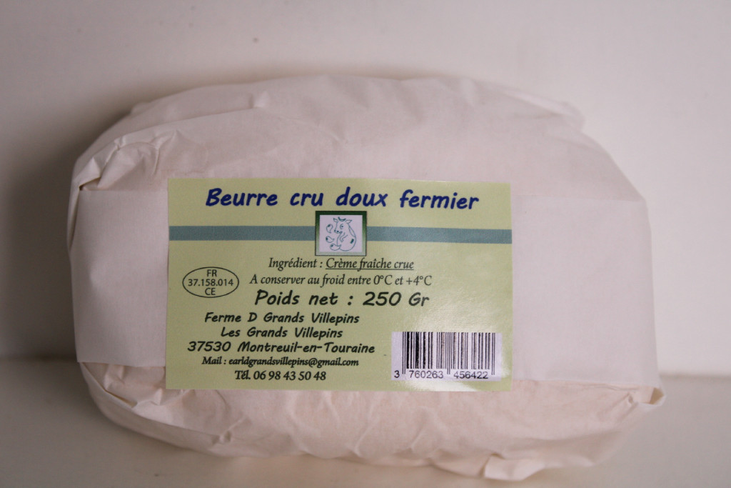 Beurre Cru Doux Fermier