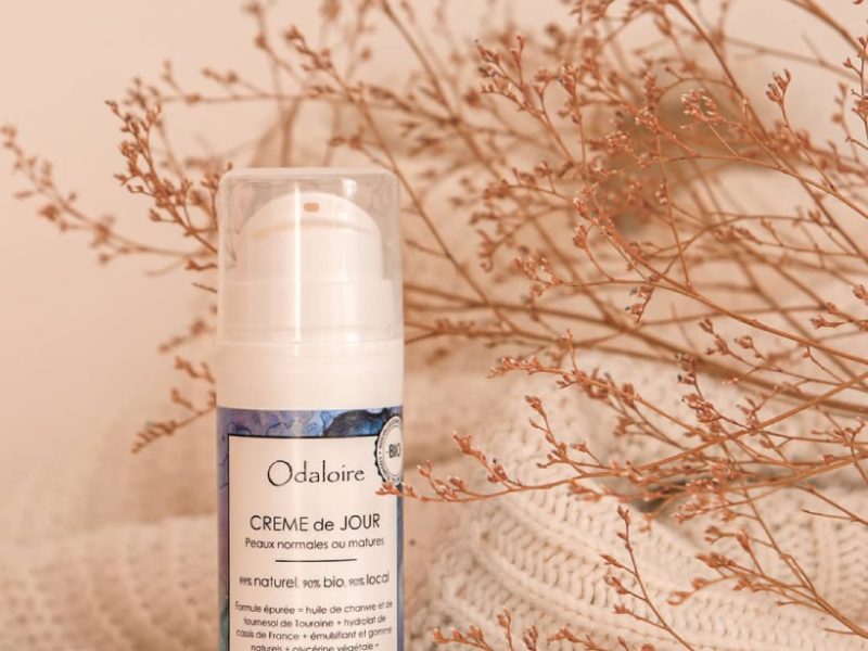 Crème de jour BIO Odaloire pour peaux normales ou matures