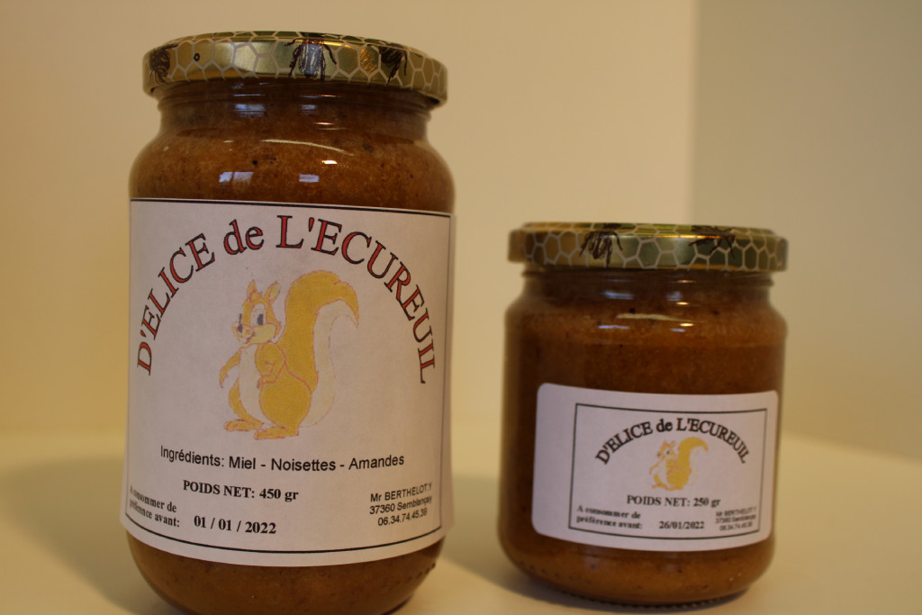 Délice de l’écureuil à tartiner