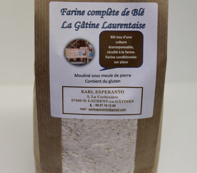 Farine complète de blé 750g