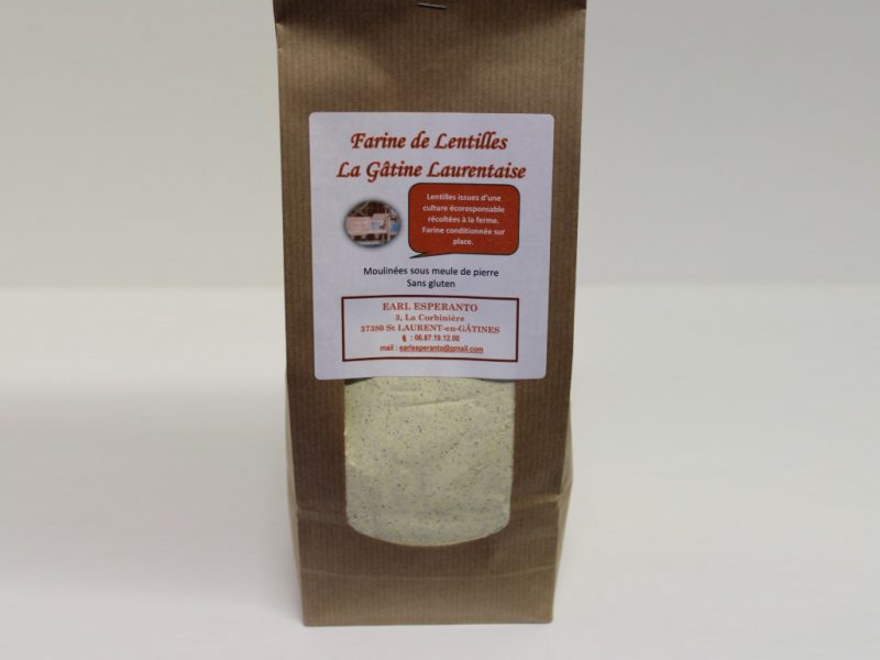 Farine de lentilles - 500g