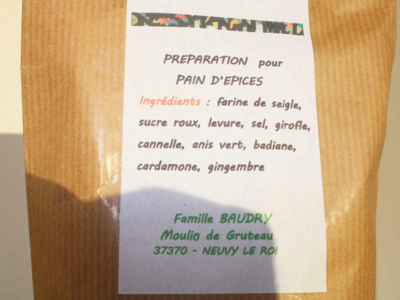 Kit pour préparation pain d'épices