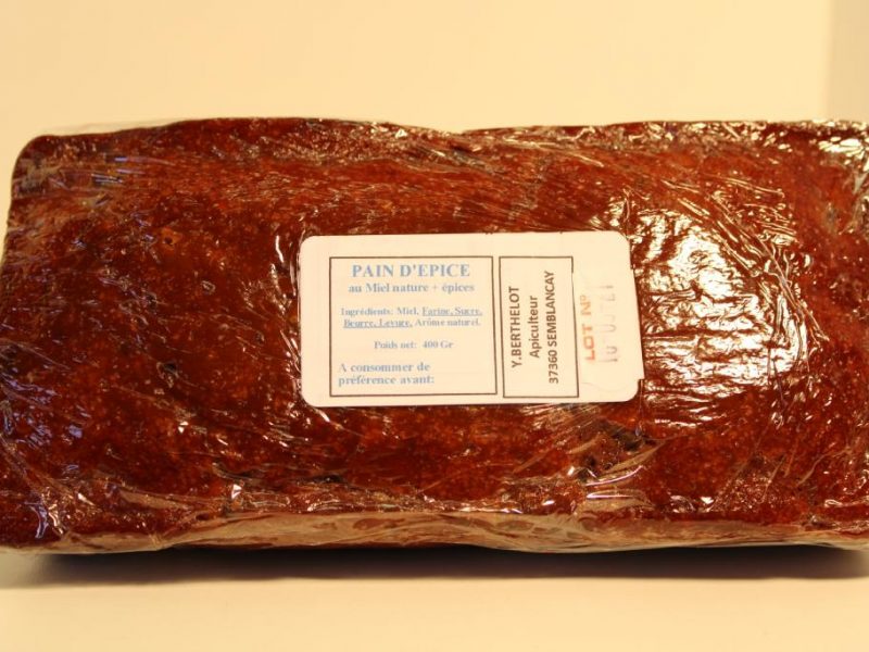 Pain d'épice aux épices 400g