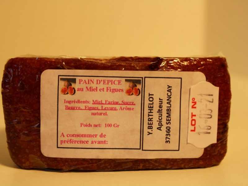 Pain d'épice Figue - 100g