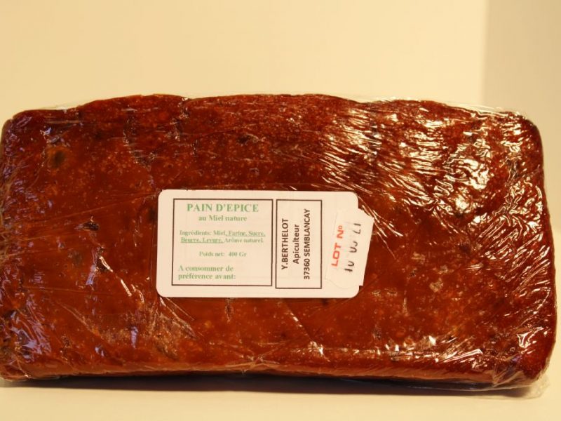Pain d'épice nature 400g