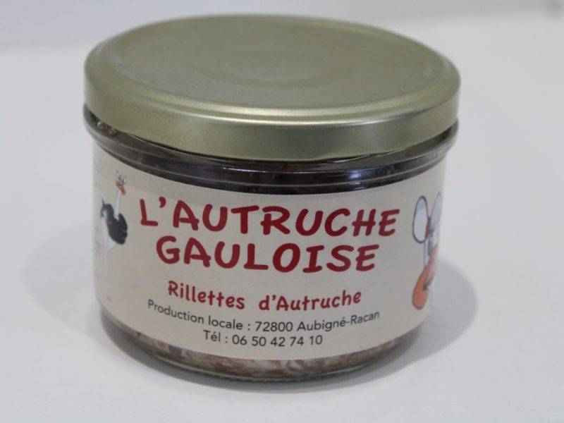 Rillettes d'autruche