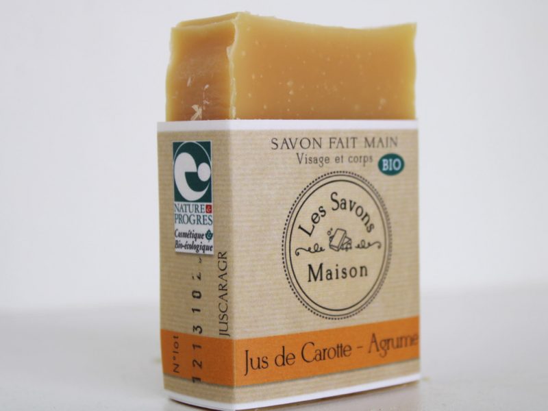 Savon BIO Jus de Carotte - Agrume