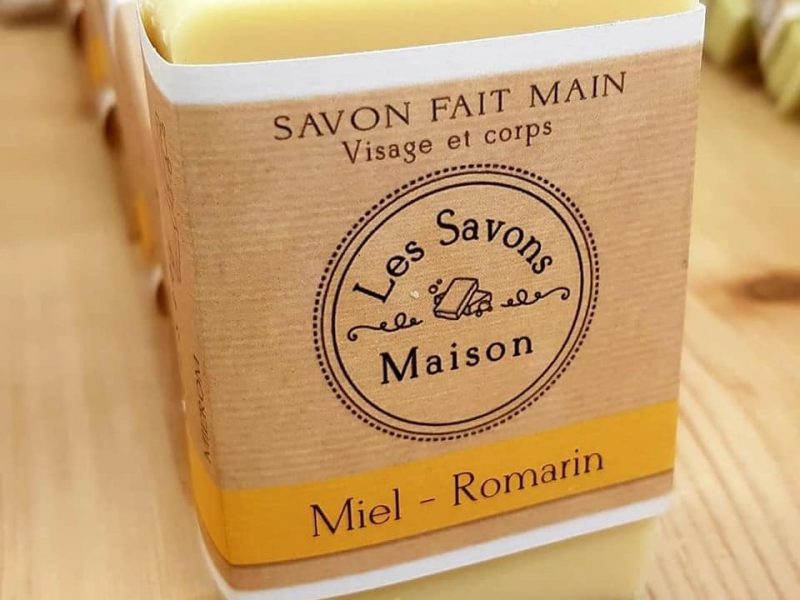 Savon bio miel romarin