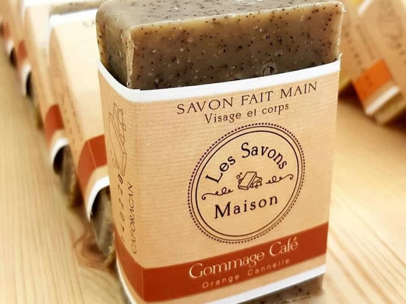Savon BIO Gommage Café Orange Canelle