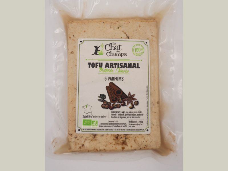 Tofu artisanal 5 parfums BIO