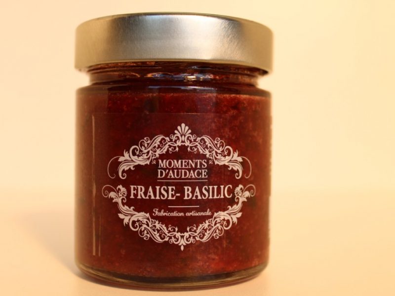 Confiture Fraise-Basilic