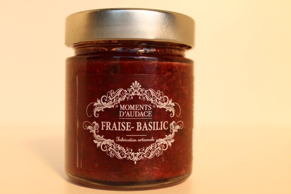 Confiture Fraise-Basilic